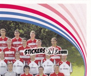 Sticker Team FC Bayern München