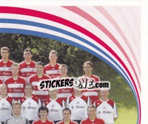 Sticker Team FC Bayern München - German Football Bundesliga 2007-2008 - Panini