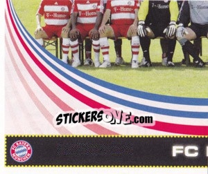 Figurina Team FC Bayern München - German Football Bundesliga 2007-2008 - Panini