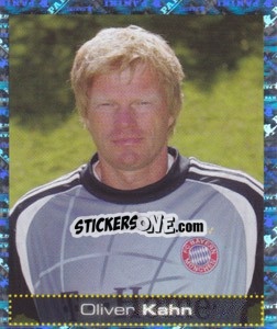 Sticker Oliver Kahn - German Football Bundesliga 2007-2008 - Panini
