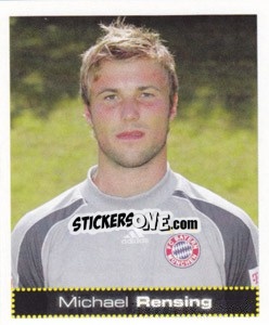 Sticker Michael Rensing - German Football Bundesliga 2007-2008 - Panini