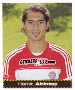 Cromo Hamit Altintop - German Football Bundesliga 2007-2008 - Panini