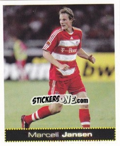 Sticker Marcell Jansen - German Football Bundesliga 2007-2008 - Panini