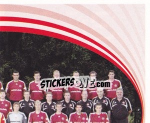 Cromo Team 1. FC Nürnberg - German Football Bundesliga 2007-2008 - Panini