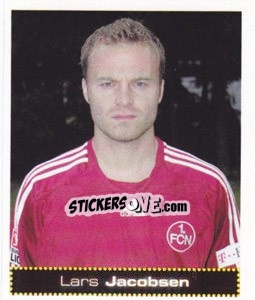 Sticker Lars Jacobsen - German Football Bundesliga 2007-2008 n. 369 - Panini