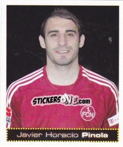 Figurina Javier Horacio Pinola - German Football Bundesliga 2007-2008 - Panini