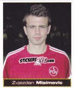 Cromo Zvjezdan Misimovic - German Football Bundesliga 2007-2008 - Panini