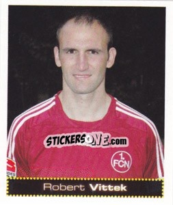 Cromo Robert Vittek - German Football Bundesliga 2007-2008 - Panini