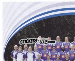 Sticker Team F.C. Hansa Rostock - German Football Bundesliga 2007-2008 - Panini