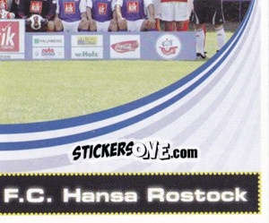 Sticker Team F.C. Hansa Rostock