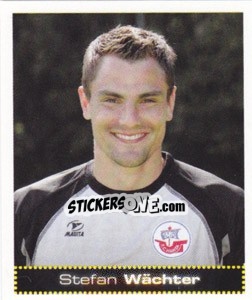 Sticker Stefan Wächter - German Football Bundesliga 2007-2008 - Panini