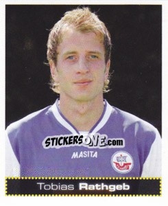 Sticker Tobias Rathgeb - German Football Bundesliga 2007-2008 - Panini