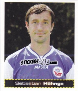 Sticker Sebastian Hähnge - German Football Bundesliga 2007-2008 - Panini