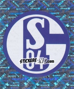 Sticker Wappen FC Schalke 04 - German Football Bundesliga 2007-2008 - Panini