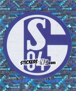 Sticker Wappen FC Schalke 04 - German Football Bundesliga 2007-2008 n. 414 - Panini