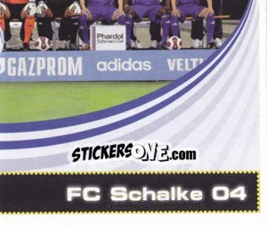Figurina Team FC Schalke 04 - German Football Bundesliga 2007-2008 - Panini