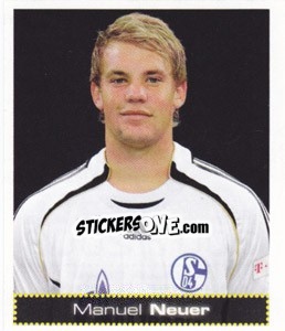 Sticker Manuel Neuer - German Football Bundesliga 2007-2008 n. 421 - Panini