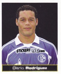 Sticker Dario Rodriguez - German Football Bundesliga 2007-2008 - Panini