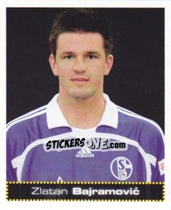 Cromo Zlatan Bajramovic - German Football Bundesliga 2007-2008 - Panini