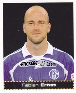 Sticker Fabian Ernst - German Football Bundesliga 2007-2008 - Panini