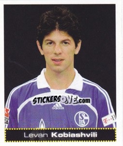 Sticker Levan Kobiashvili - German Football Bundesliga 2007-2008 - Panini