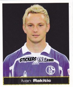 Sticker Ivan Rakitic - German Football Bundesliga 2007-2008 n. 433 - Panini