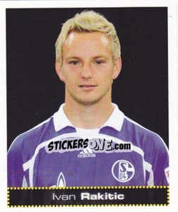 Sticker Ivan Rakitic - German Football Bundesliga 2007-2008 - Panini