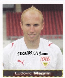 Sticker Ludovic Magnin - German Football Bundesliga 2007-2008 n. 452 - Panini