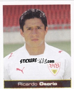 Figurina Ricardo Osorio - German Football Bundesliga 2007-2008 - Panini