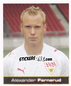 Sticker Alexander Farnerud - German Football Bundesliga 2007-2008 n. 457 - Panini