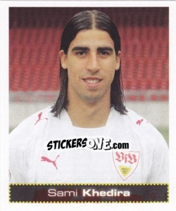 Sticker Sami Khedira - German Football Bundesliga 2007-2008 n. 460 - Panini