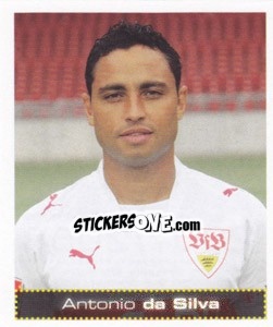 Sticker Antonio da Silva - German Football Bundesliga 2007-2008 - Panini