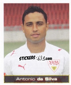 Sticker Antonio da Silva - German Football Bundesliga 2007-2008 n. 462 - Panini