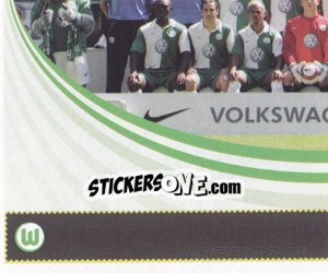 Sticker Team VfL Wolfsburg - German Football Bundesliga 2007-2008 - Panini