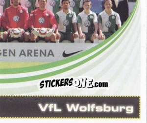 Figurina Team VfL Wolfsburg - German Football Bundesliga 2007-2008 - Panini