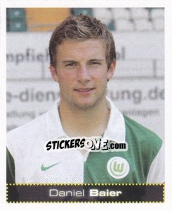 Sticker Daniel Baier - German Football Bundesliga 2007-2008 - Panini
