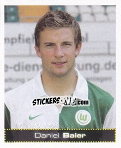 Sticker Daniel Baier - German Football Bundesliga 2007-2008 n. 480 - Panini