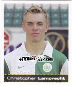 Sticker Christopher Lamprecht - German Football Bundesliga 2007-2008 - Panini