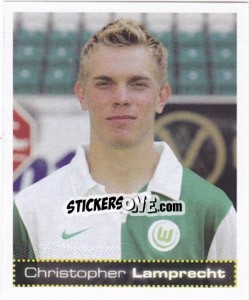 Sticker Christopher Lamprecht - German Football Bundesliga 2007-2008 n. 484 - Panini