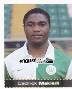 Sticker Cedrick Makiadi - German Football Bundesliga 2007-2008 n. 485 - Panini