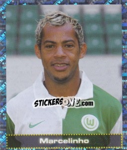 Sticker Marcelinho - German Football Bundesliga 2007-2008 - Panini