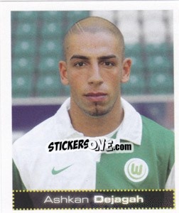 Sticker Ashkan Dejagah - German Football Bundesliga 2007-2008 - Panini