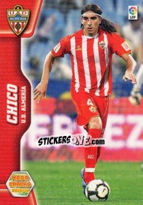 Sticker Chico - Liga BBVA 2010-2011. Megacracks n. 5 - Panini