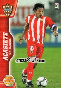 Sticker Acasiete - Liga BBVA 2010-2011. Megacracks - Panini