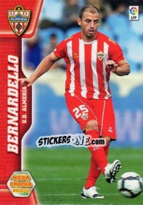 Sticker Bernardello - Liga BBVA 2010-2011. Megacracks n. 9 - Panini