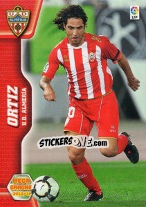 Sticker Ortiz - Liga BBVA 2010-2011. Megacracks - Panini