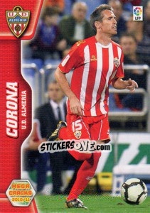 Sticker Corona - Liga BBVA 2010-2011. Megacracks - Panini