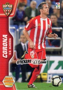 Cromo Corona - Liga BBVA 2010-2011. Megacracks - Panini