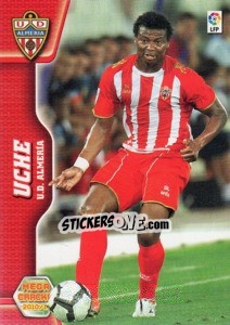 Cromo Uche - Liga BBVA 2010-2011. Megacracks - Panini