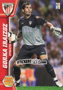 Sticker Gorka Iraizoz - Liga BBVA 2010-2011. Megacracks - Panini